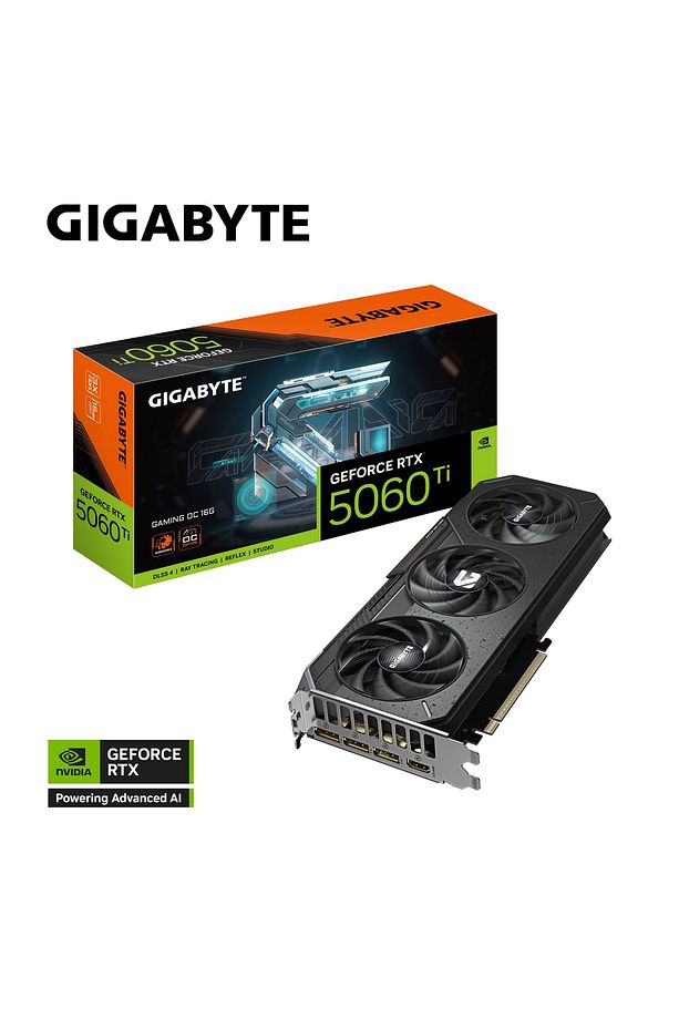 Gigabyte GeForce RTX 5060TI GAMING OC 16G GV-N506TGAMING OC-16GD GDDR7 128Bit Gaming (Oyuncu) Ekran - 1