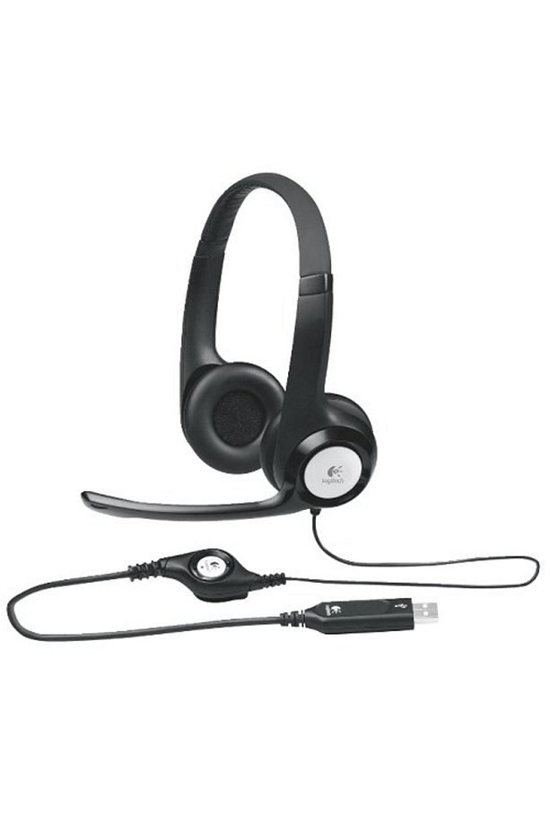 H390 Mikrofonlu Kulaklık - Siyah 981-000406 - 1