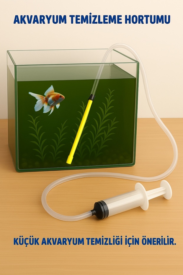 Aquarium Cleaning Hose Aquarium Dip Siphon Bell Jar Aquarium Dip Pull Small Mini Aquarium