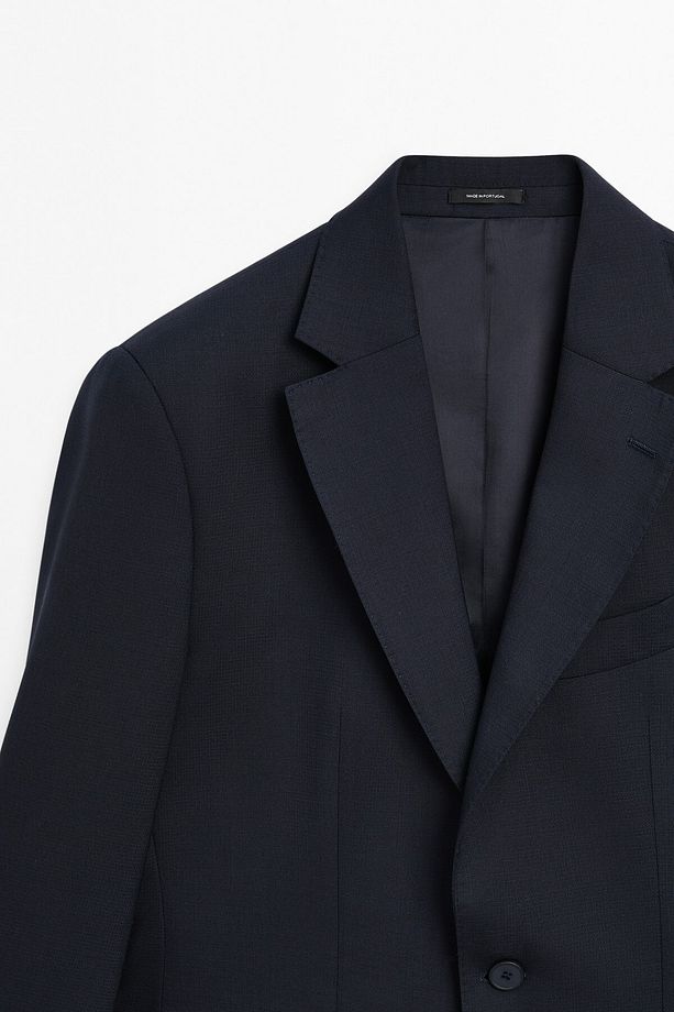 Yün klasik blazer - 6