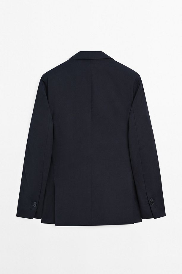 Yün klasik blazer - 8