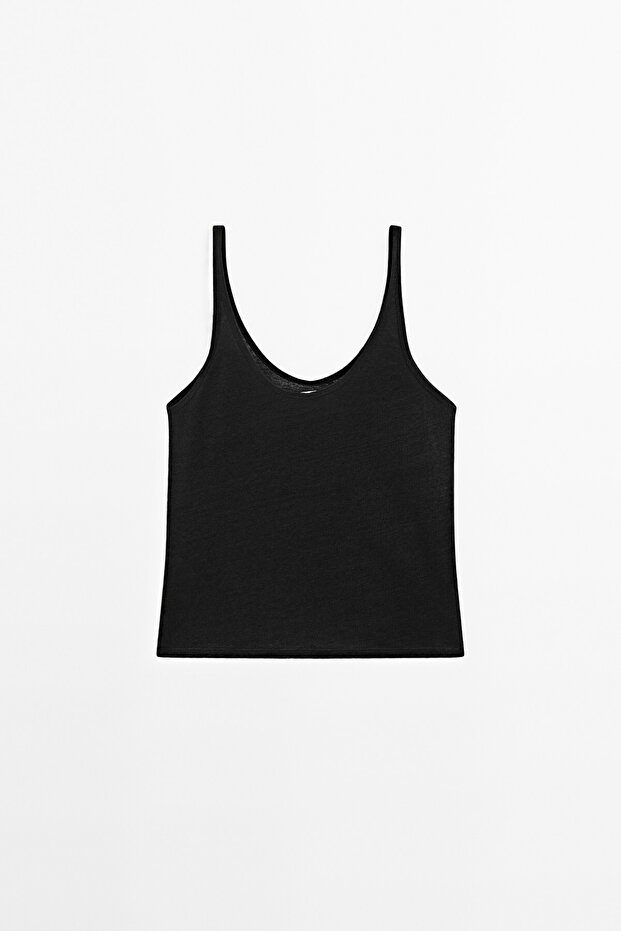 100% linen tank top - 7