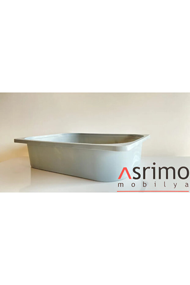 Gray Plastic Basket - Trofast Storage Box / Storage - Shelf