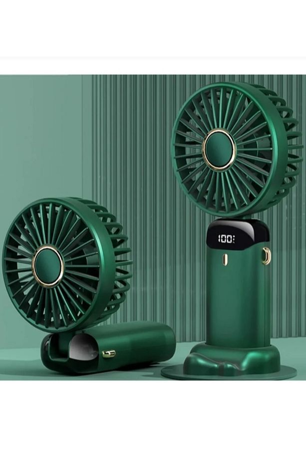 Fan Ayarlanabilir ve Katlanabilir Vantilatör Masaüstü Ayaklı Kullanım Serin Üflemeli Şarjlı dir - 4