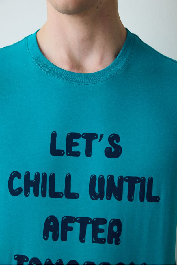 Chill Çok Renkli Şortlu Pijama Takımı - 5