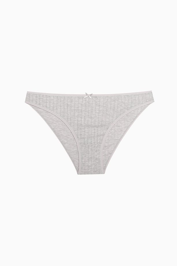 Smooth Pamuklu 5li Çok Renkli Pointel Slip Külot - 5