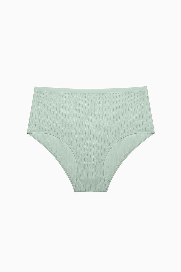Smooth 3lü Pointel Highwaist Çok Renkli Slip Külot - 4