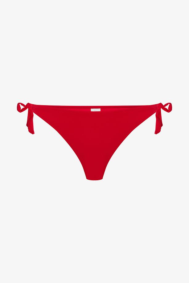 Kırmızı String Düşük Bel Bikini Altı - 5