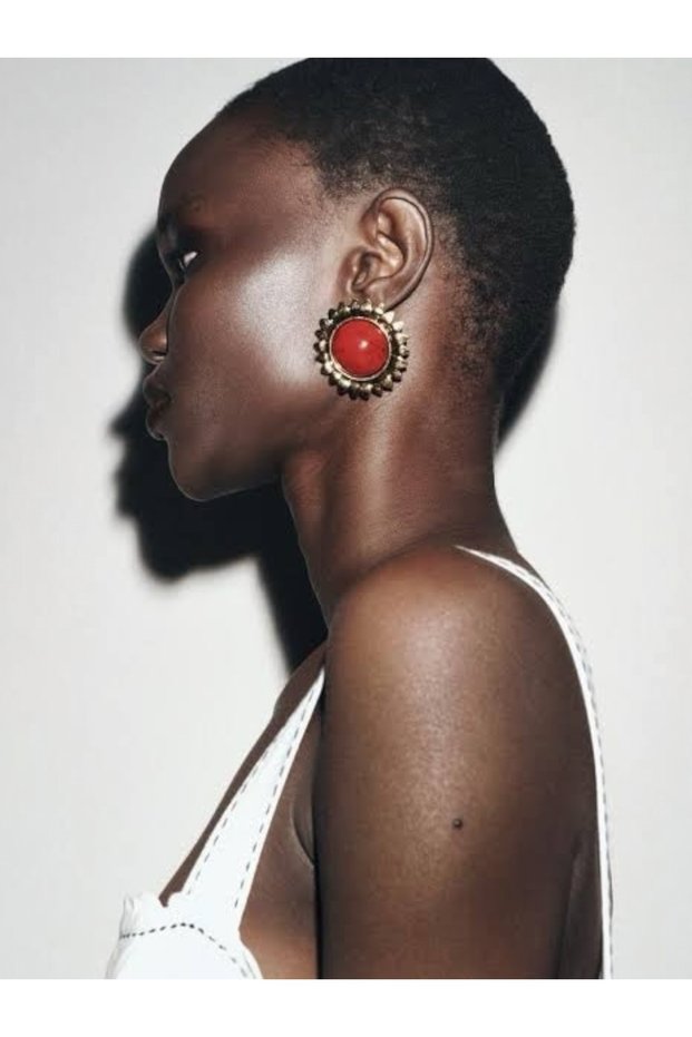 Flower earrings