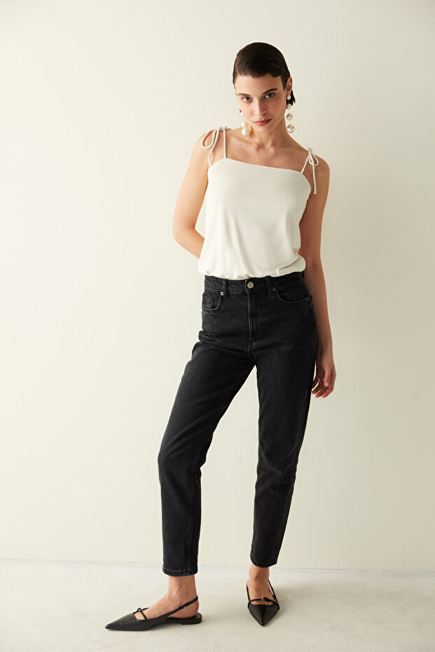 Modal Bej Bodysuit - 1