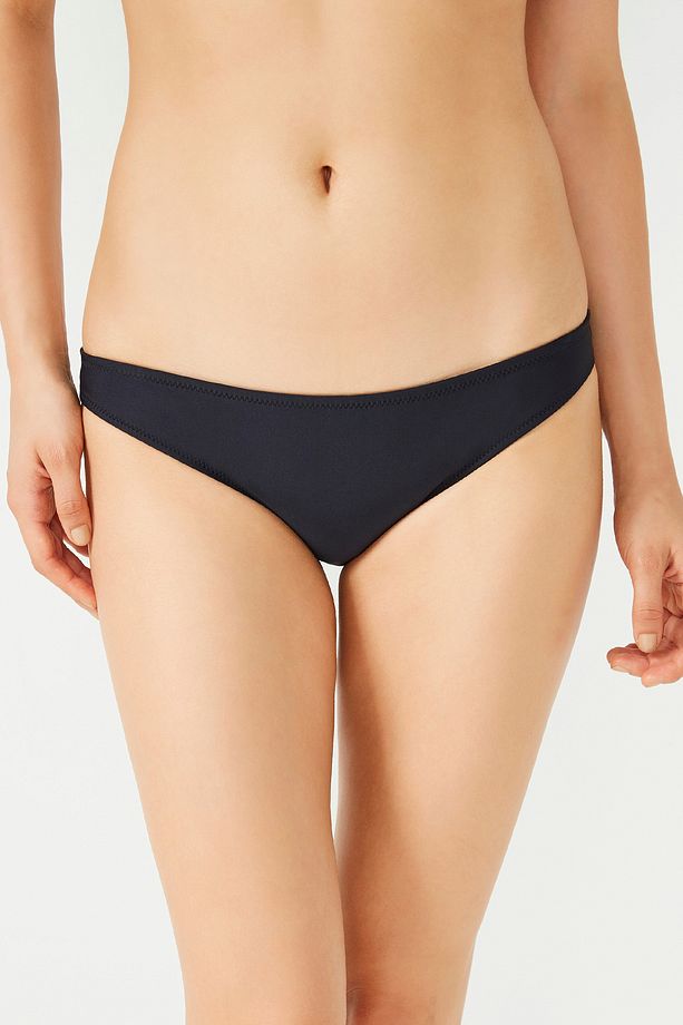 Siyah Basic Slip Bikini Altı - 1