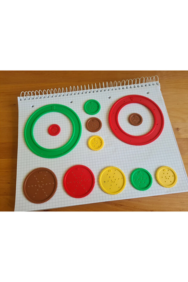 السبيروغراف (12 قطعة) - 1