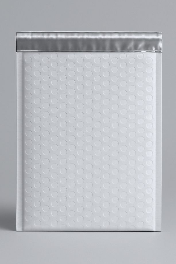 Balonlu Beyaz Kargo Poşeti 10x15+5 cm | 140 gr Bantlı Patpatlı Kargo Poşeti | 5’li E-Ticaret Poşeti - 4