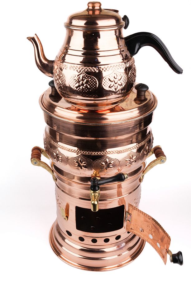 5 Litre Bakır Semaver - 5