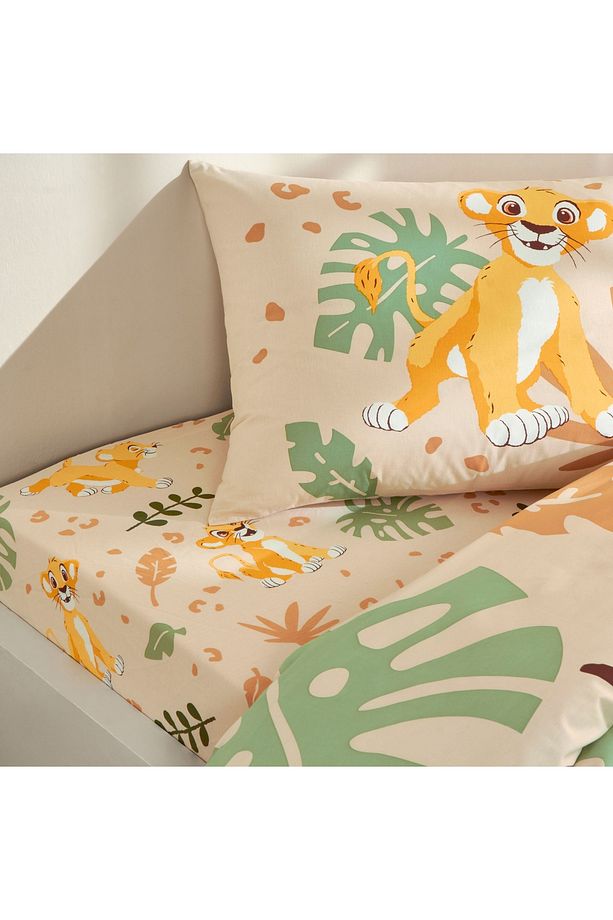 Taç Lisanslı Lion King Tek Kişilik Pamuk Nevresim Takımı - 3