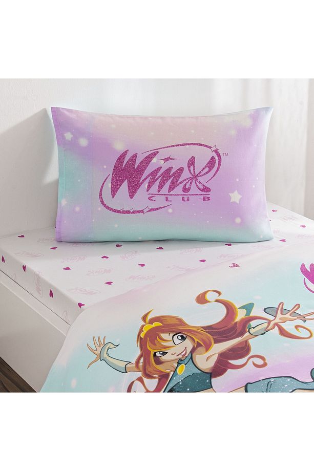 Taç Lisanslı Winx Magic Tek Kişilik Pamuk Nevresim Takımı - 3