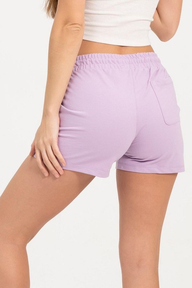 Kadın Mor Şort Mini Spor Şort - 4