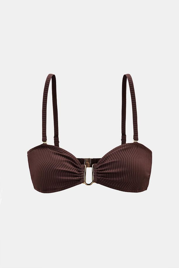 Assos Mocha Straplez Çıkarılabilir Pedli Bikini Üst - 5