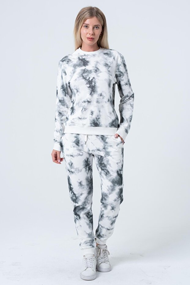 Kadın Batik Sweatshirt - 5