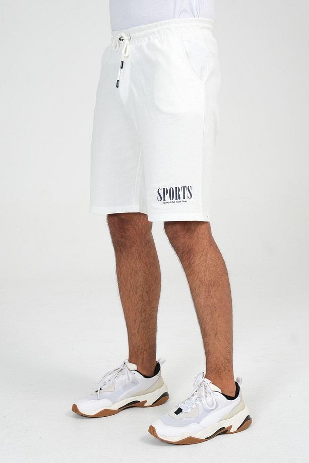 Spor Erkek Şort Bermuda %100 Pamuk - 1