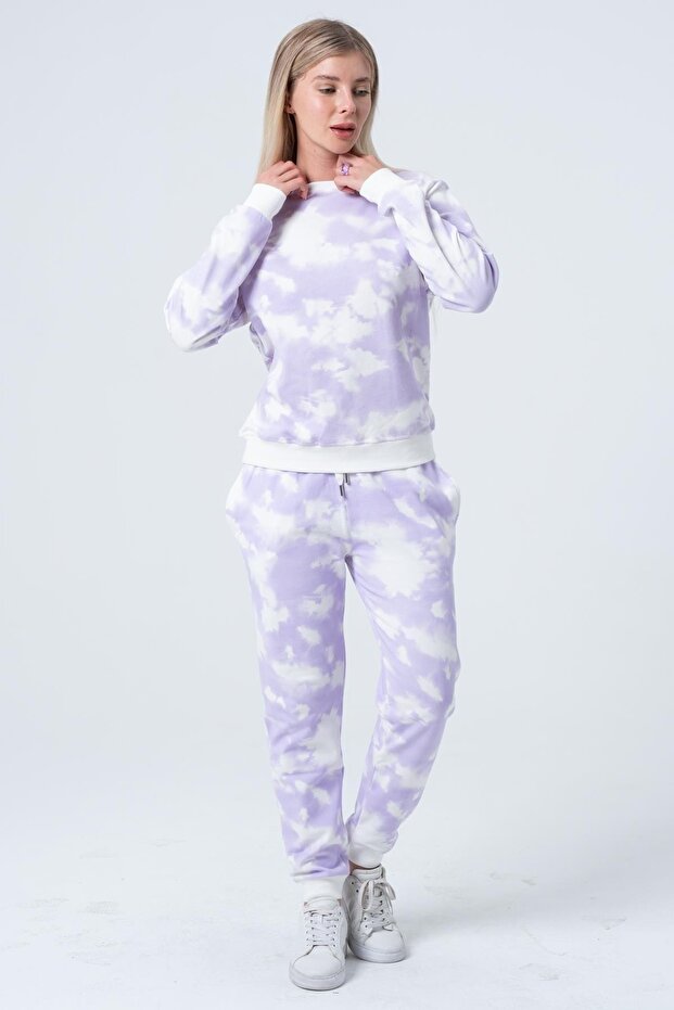 Kadın Batik Sweatshirt - 6