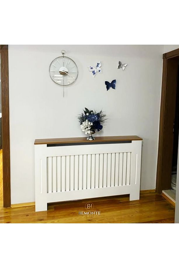 Bemonte Home Pristine Petek Kaplama, [140 cm] Petek Kapama, Kalorifer Kaplaması, Petek Önü Dresuar, - 2