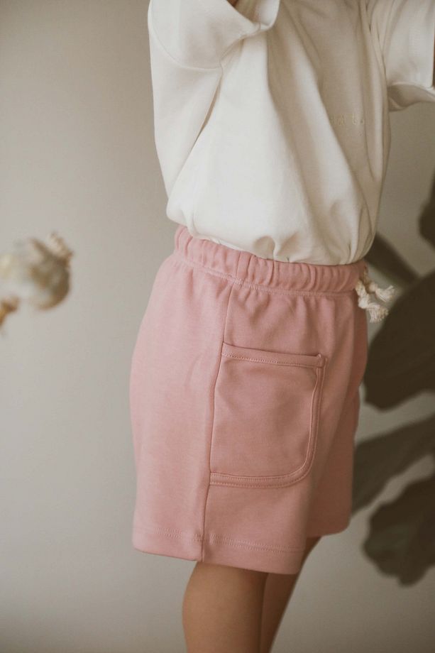Pembe Basic Cepli Çocuk Şort - 8