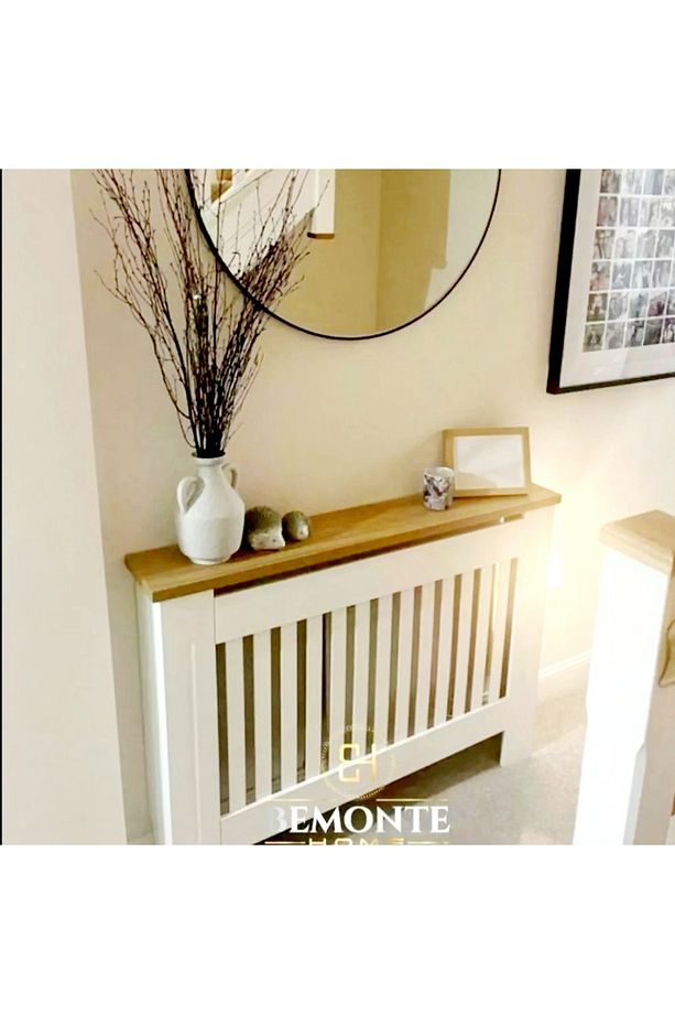 Bemonte Home Pristine Petek Kaplama, [140 cm] Petek Kapama, Kalorifer Kaplaması, Petek Önü Dresuar, - 3