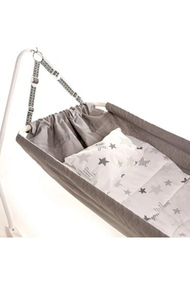 Marmaris Katlanır Bebek Hamağı (gri) - 5
