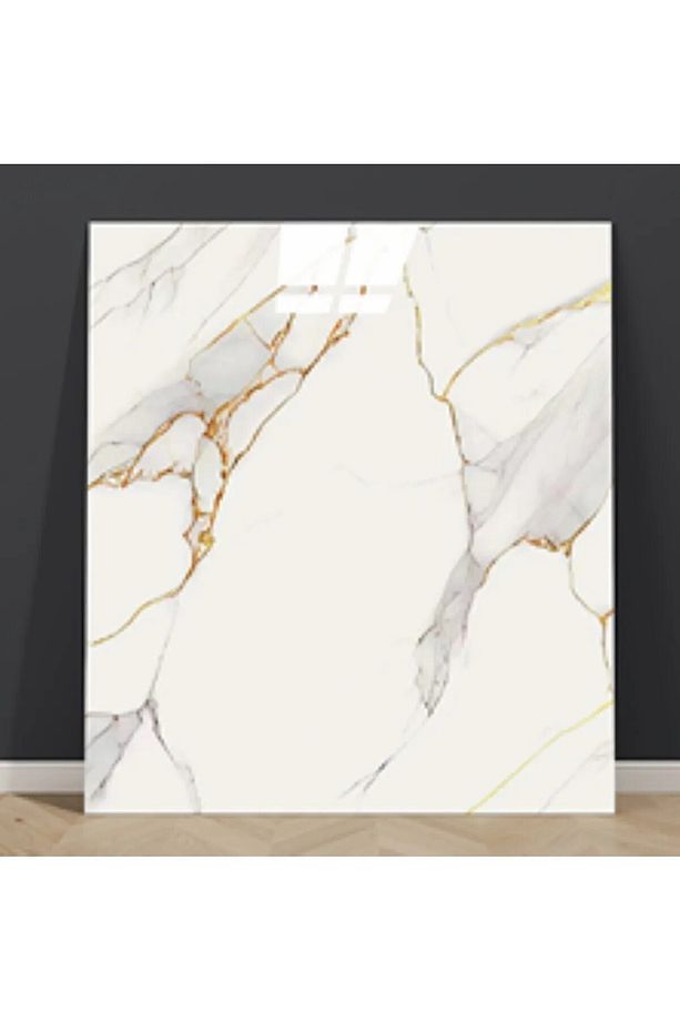 Kendinden Yapışkanlı Mermer Desenli Pvc Karo Panel 60x120 Cm (0,72 m²) Banyo, Wc, Mutfak - 1
