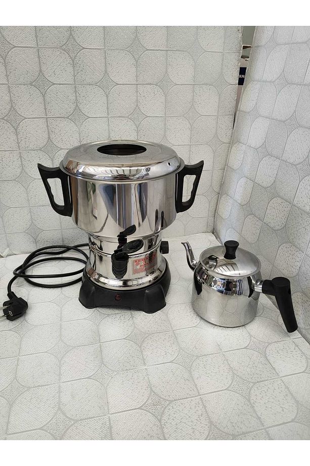 Seçil 50 Bardak Elektrikli Semaver 4,5lt Çelik Yapı - 3