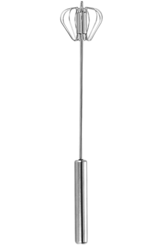 Milk frother, Whisking, Egg Beating, Stirring, Hand Push Rotary