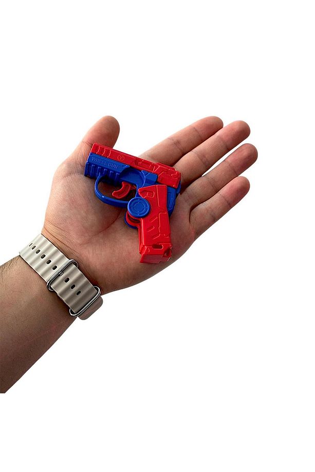 Dönüştürücü Mini  Çarkı  Çarkı Oyuncak Çark Tabancası 1 Adet - 4