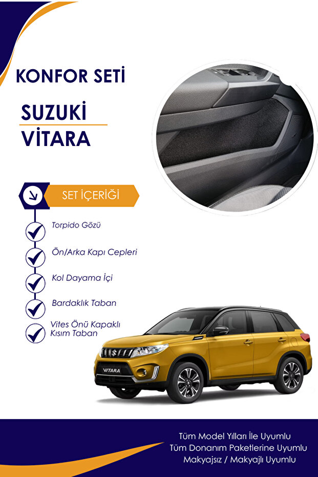 Suzuki Vitara Uyumlu Konfor Seti