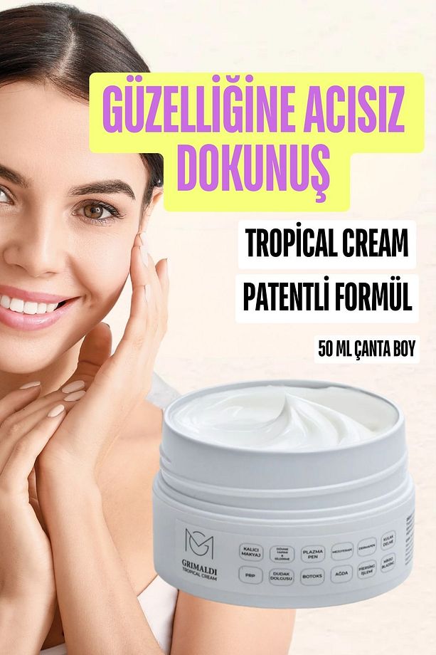 Topikal Krem Işlem Öncesi (LAZER,BOTOKS,DOLGU,KALICI MAKYAJ VB) 50 ml - 1