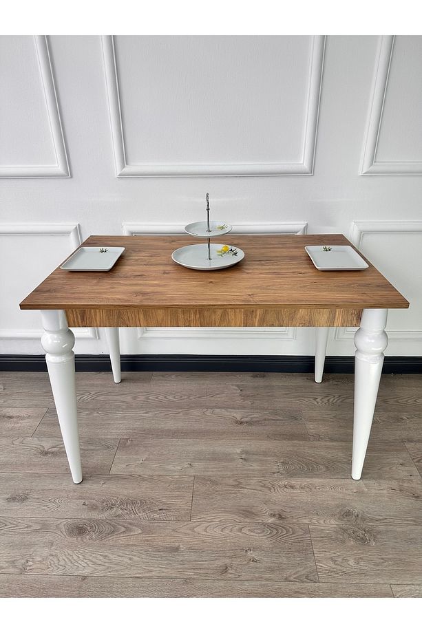 Mutfak Masası MDF Sabit 70 X 110 Yemek Masası MDF Çalışma Masası - 4