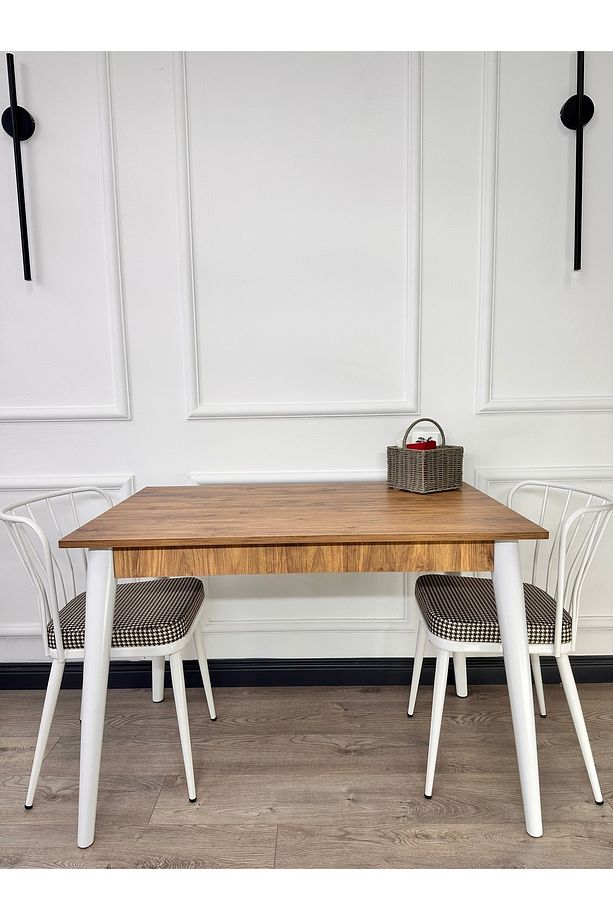 Mutfak Masası MDF Sabit 70 X 110 Yemek Masası MDF Çalışma Masası - 1