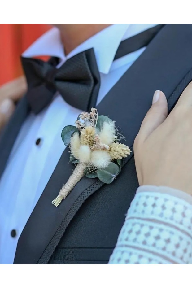 1 Adet Damat Yaka Çiçeği Sağdıç Çiçeği - 1