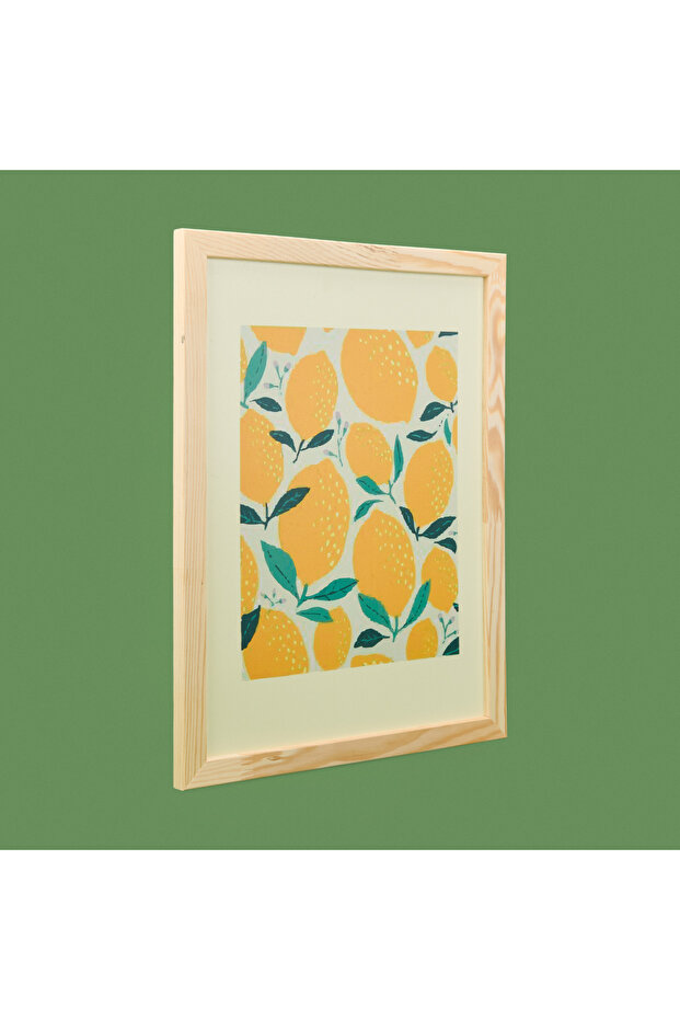 Deco Lime Cello Duvar Panosu - Sarı - 30x40 cm - 3