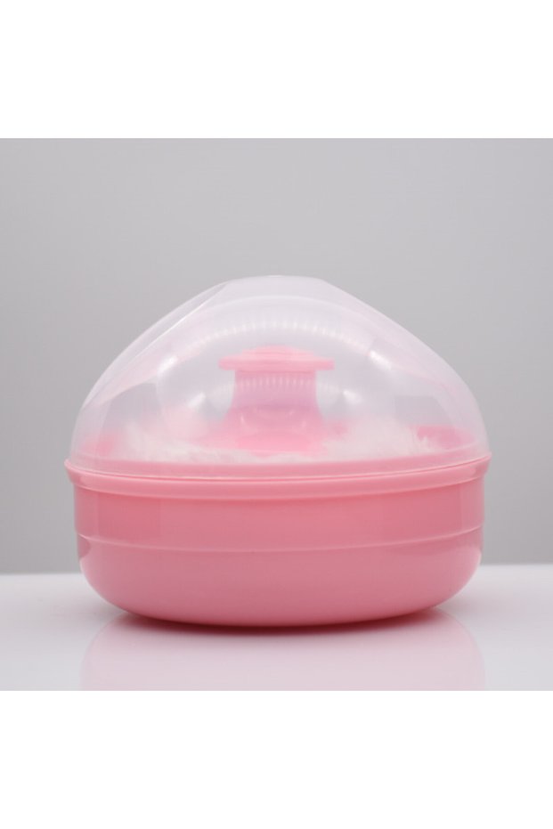 pink Talcum Powder Powder Puff With Box High Quality Baby Soft Face Body Cosmetic Powder Puff Talcum