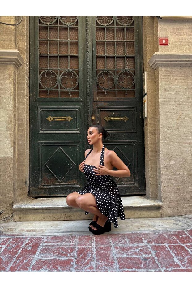 PUANTİYELİ ELBİSE - 3