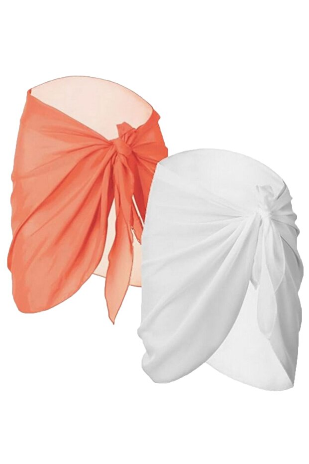 2’li Tül Pareo Seti - 1