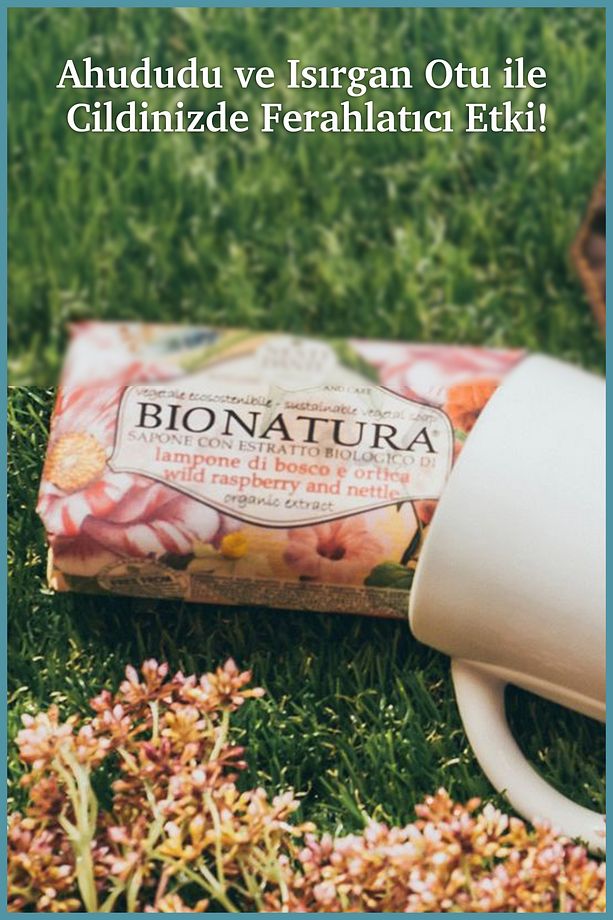Bio Natura Bush Raspberry & Netttle Katı Sabun 250gr | Yumuşatıcı | Ahududu Ve Isırgan Otu - 6