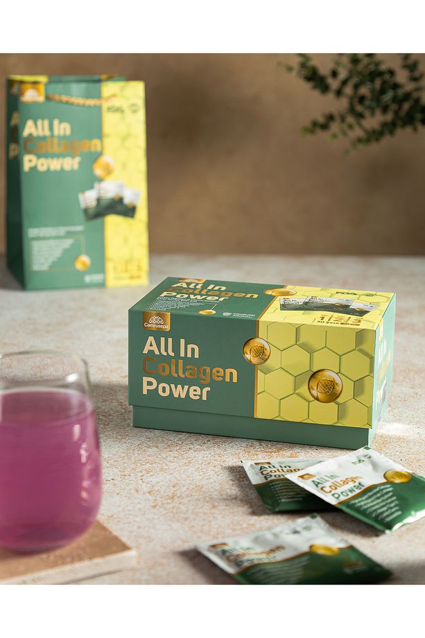 All In Collagen Power Tip 1-2-3 (AHUDUDU AROMALI) 30 Saşe Kolajen - 4