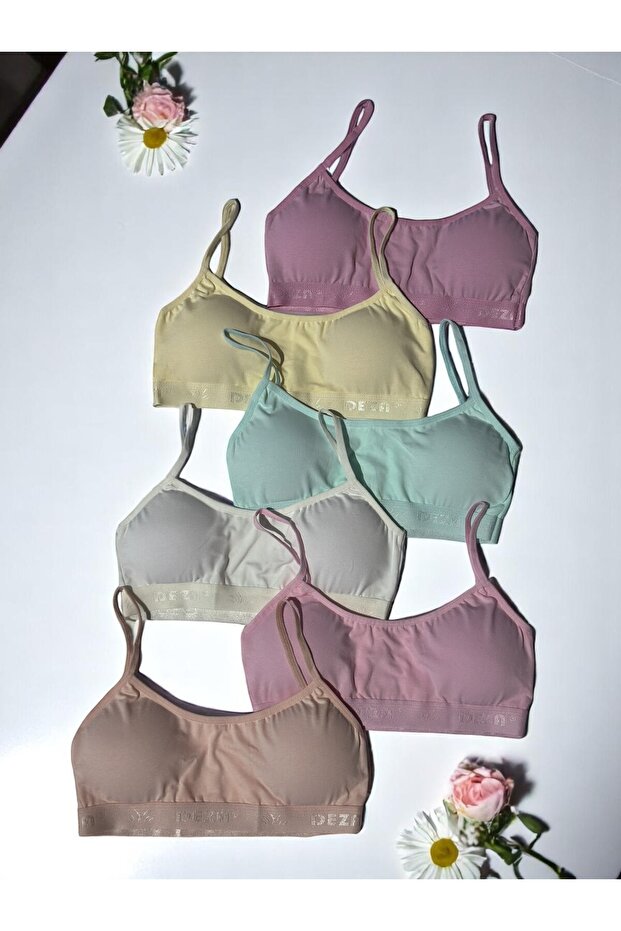 Girl's Bustier with Rope Strap and Pad, 3-Piece