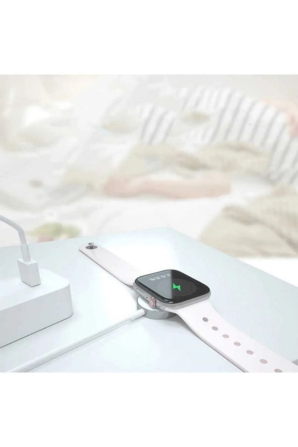 Watch Serisi Uyumlu Akıllı Saat Wireless Type-c Şarj Kablosu - 4