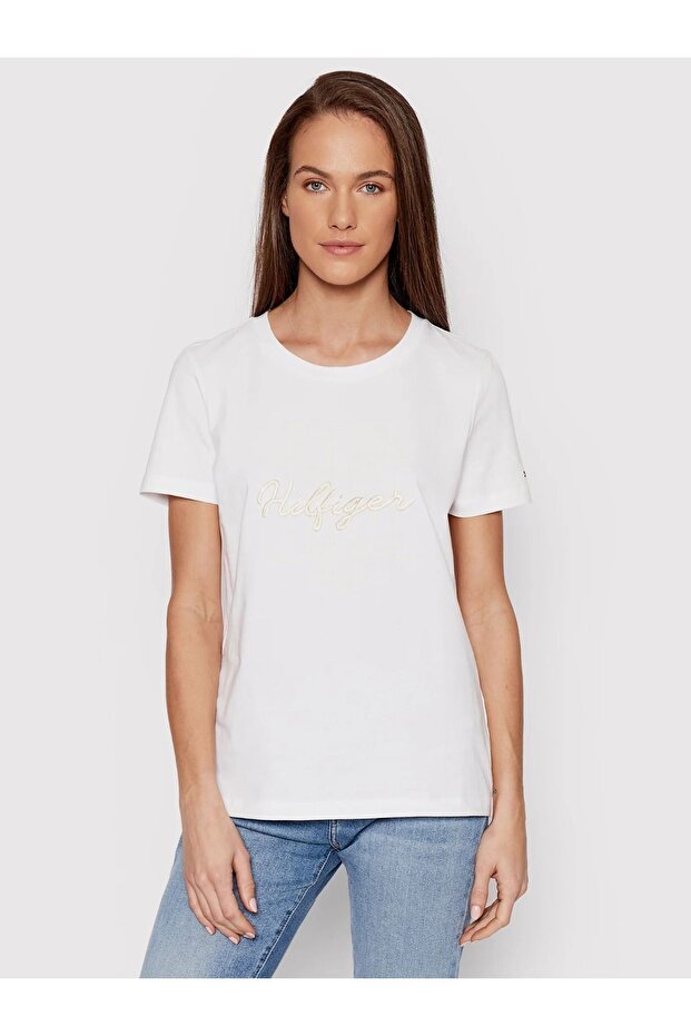 Script Açık Nk Tişört Regular Fit - 1