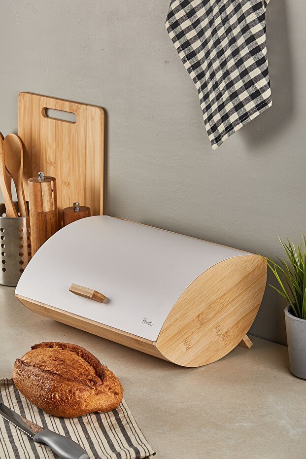 Dino Bambu Ekmek Dolabı - 2