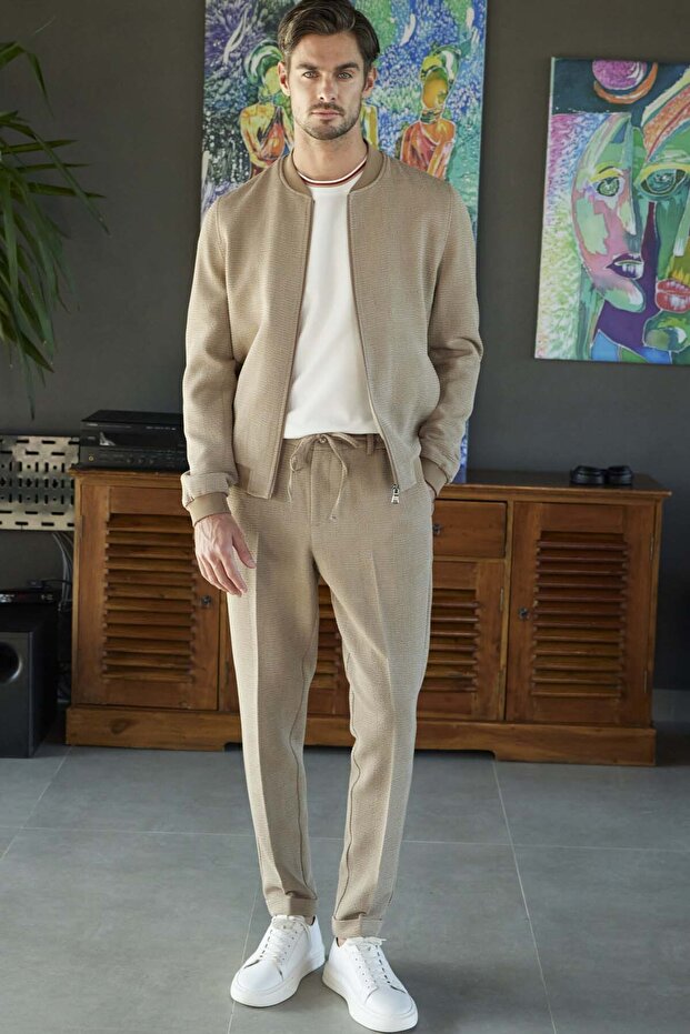 Erkek Bej Mevsimlik Worker Dynamic Fit Gömlek Ceket - 2