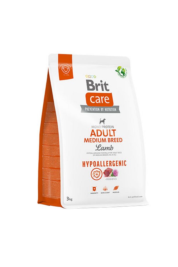 Hypoallergenic Adult Medium Breed Kuzulu Orta Irk Yetişkin Köpek Maması 3 Kg - 1